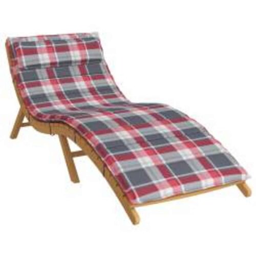  Jastuk za sunčanje Crvena i siva 178 x 60 x 4 cm Oxford tkanina Cijene