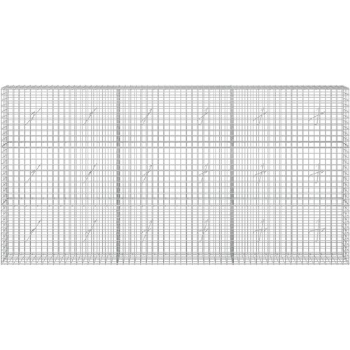  Gabion s 5 mm žicom i mrežom 5x5 cm 300x20x150 cm Slike