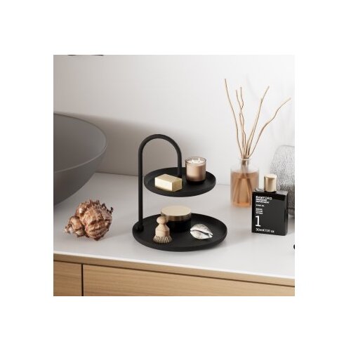Wallxpert dekorativni metalni pribor kormen black Slike