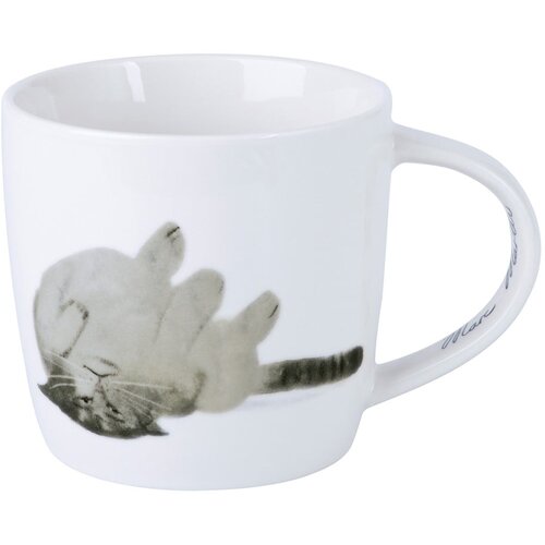 Maxwell williams Bijela porculanska &amp;scaron;alica 400 ml Upside Down Cat &amp;ndash; Slike