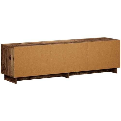  TV stalak 140 x 34,5 x 40 cm Staro drvo Konstruirano drvo Slike