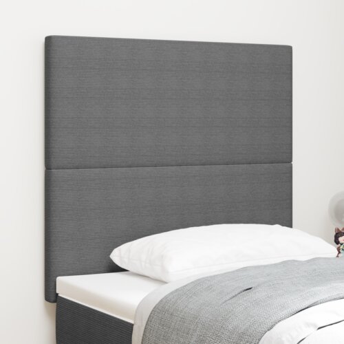 VidaXL LED uzglavni lampa svijetlosiva 100 cm Kordura tkanina Slike