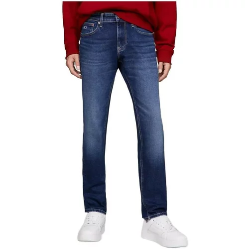 Tommy Hilfiger Jeans straight - Modra