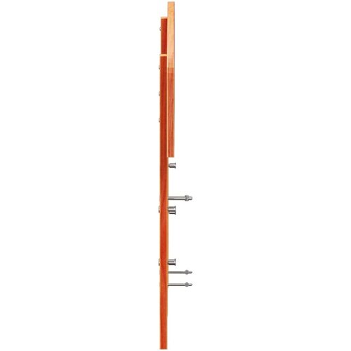  Uzglavlje vo&amp;scaron;tano smeđe 160 cm od masivne borovine Slike
