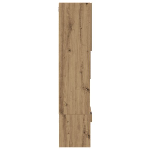  ormar s LED svjetlima umetnički hrast 40.5x30x102 cm Slike