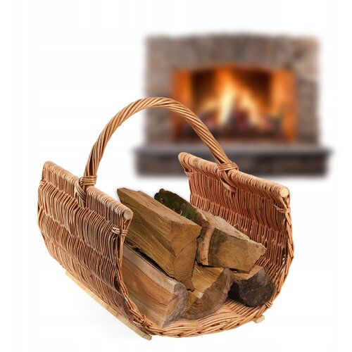 KADAX Pletena ko&amp;scaron;ara za drva, ko&amp;scaron;ara za kamin, močna posoda, (5000361459) Slike