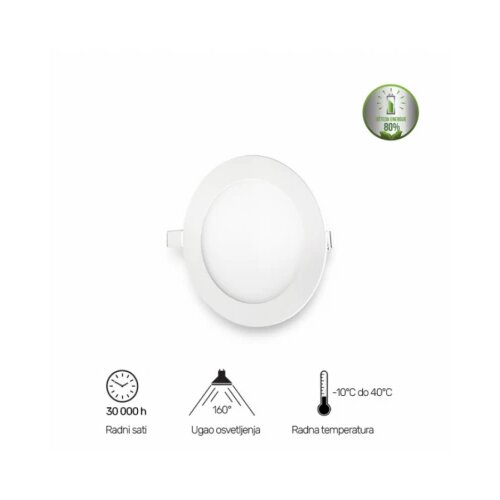  led panel u/z KNC1-6W 6500K Cene