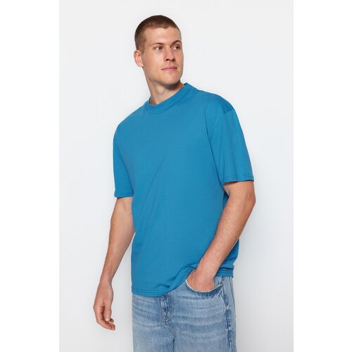 Trendyol T-Shirt - Navy blue - Relaxed fit Slike