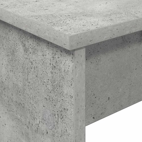  Stalak za klavijaturu Betonski sivi 100 x 32 x 64 cm Slike