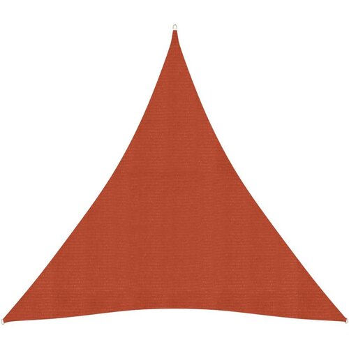  Senčno jadro 160 g/m² terakota 3x3x3 m HDPE, (20965831) Cene
