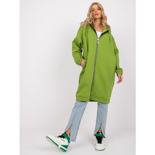 RUE PARIS Sweatshirt-RV-BL-7464.97P-light green Cene