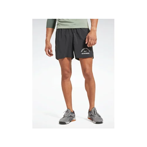 Reebok Športne kratke hlače Training Graphic Woven Shorts HT3705 Črna