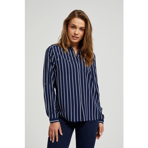 Marisse Women's Shirt Z-Ko-4515 Navy Cene