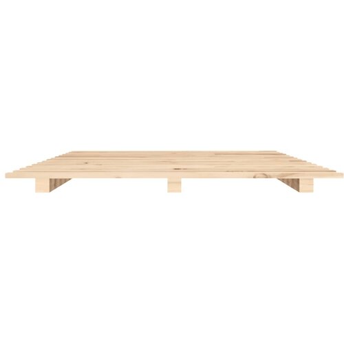  Okvir za krevet crni 75x190 cm od masivne borovine Slike