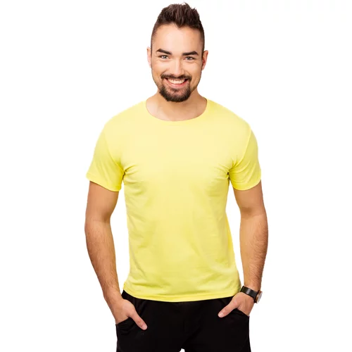 Glano Man T-shirt - yellow