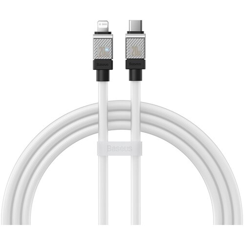 Baseus usb kabal coolplay usb-c na lightning 1m 20W beli Slike