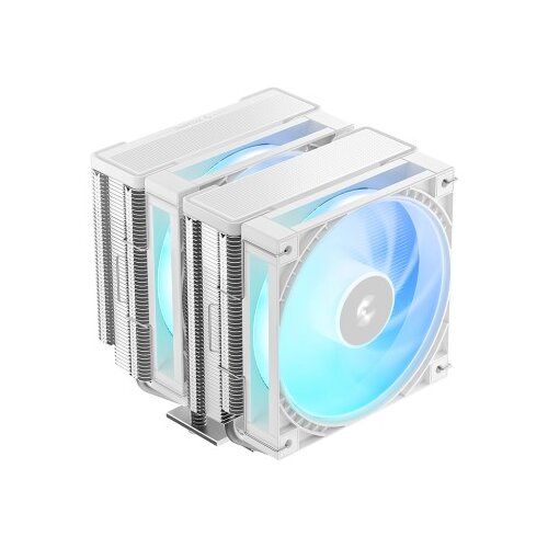 DeepCool Hladilnik za procesor AG620 G2 WH ARGB, 2x 120mm, bel Cene