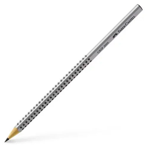 Faber-Castell Faber-Castell: Grip grafitna olovka H srebrnasta Cijene