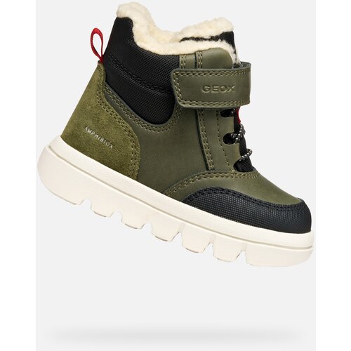 Geox Boys First Steps Willaboom AB Dark Green - Boys Slike