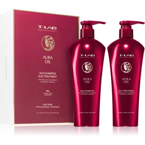 T-LAB Professional Aura Oil poklon set(za ishranu i hidrataciju) Slike