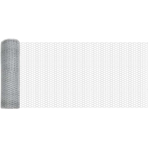 vidaXL Heksagonska ograja Pocinkano jeklo 5000 x 0.05 x 40 cm Vzdržljiva Cene