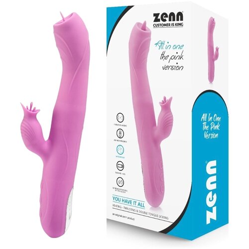 Zenn Vibrator Rabbit All In One The Pink Version Slike
