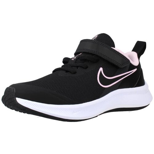 Nike Nizke superge STAR RUNNER 3 LITTLE KID Črna Slike