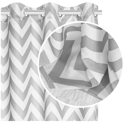 Edoti Zigzag curtain 140x250 A493