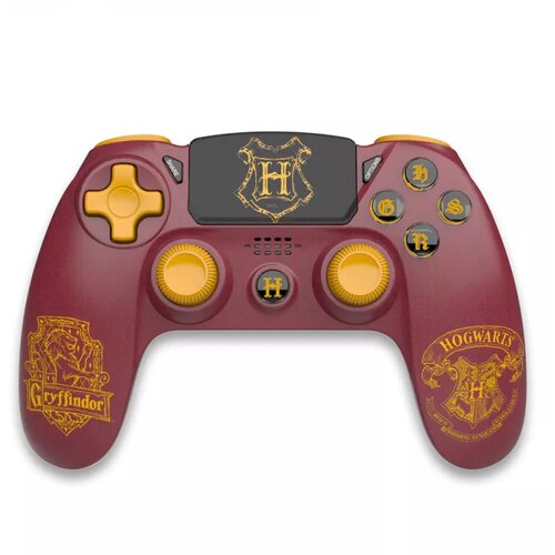 FREAKS & GEEKS Harry Potter Wireless PS4 Controller - Gryffyndor Red Cene