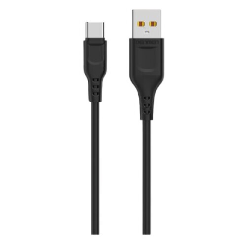 Denmen D01T Type C USB data kabl 2,4A 1m CRNI Cene