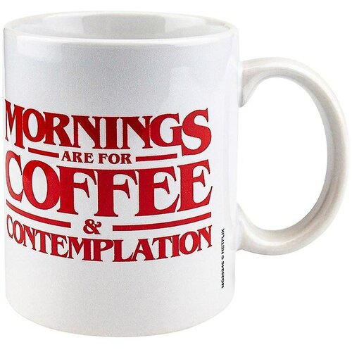 Stranger Things Coffee and Contemplation skodelica Pyramid Cene