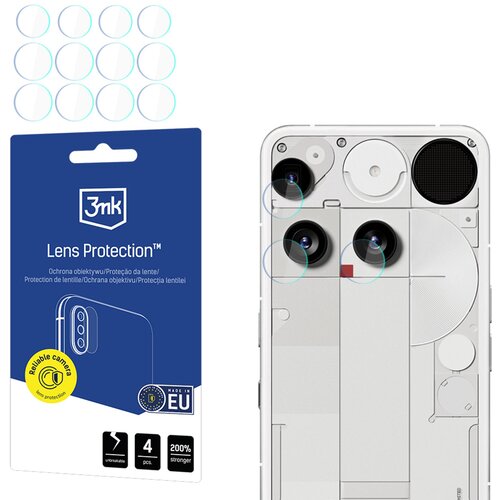 3mk ZA&amp;Scaron;ČITNA FOLIJ ZA LEČE ZA TELEFON NOTHING PHONE 3, PROTI BLE&amp;Scaron;ČANJU, (5000333963) Slike