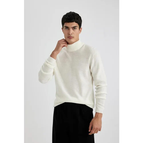 Defacto Standard Fit Turtleneck Sweater