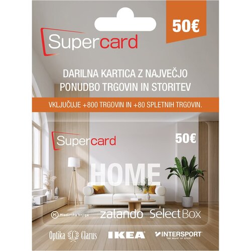 SELECTCARD SUPER card Dom in vrt (50&amp;euro;), (5000089716) Slike