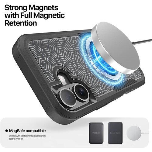 Dux ducis SHLD MagSafe maskica za iPhone 17 &amp;ndash; triangle Slike