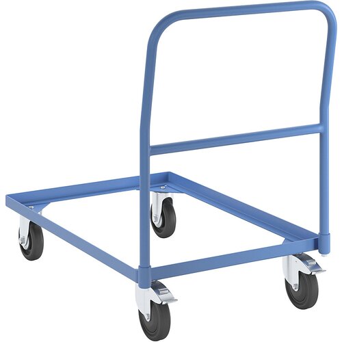 eurokraft pro jeklen skladiščni voziček, okvir dxš 830 x 580 mm, za košare iz žične mreže, nosilnost 200 kg Cene