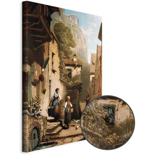  Slika - Carl Spitzweg &ndash; Im Dachst&uuml;bchen 60x90 Premium Print Cijene