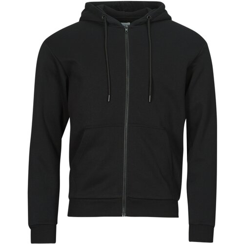 Jack &amp;amp; Jones JJEBRADLEY SWEAT ZIP HOOD Crna Slike