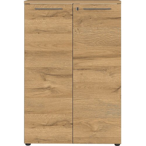 Germania Antracitno siva omara v hrastovem dekorju 80x120 cm Agenda - Germania Cene