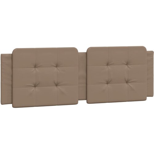 VidaXL Vzglavna stranica kapučino 160 cm umetno usnje, (21111649) Slike