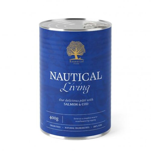 Essential Foods essential nautical living Pâté konzerva za pse 400g Slike