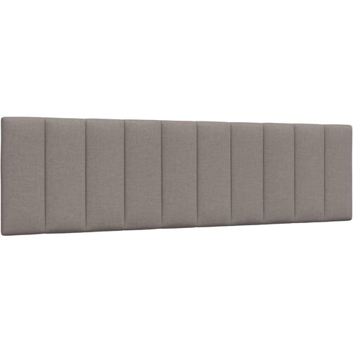 VidaXL Vzglavna stranica taupe 180 cm blago Slike