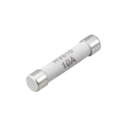 Voltcraft VC 100er Fuse multimetarski osigurač (&amp;Oslash; x D) 6.35 mm x 31.8 mm 10 A 600 V/AC, 600 V/DC brz -B- Sadržaj 1 St. Slike