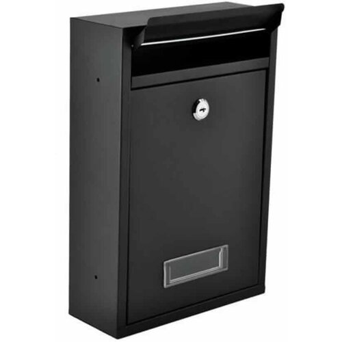 Iso Poštni nabiralnik M INOX črn Cene