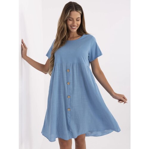 Italy Moda Dress-MO-SK-1005.67-Blue Cene