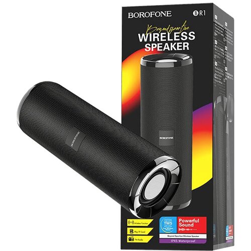 Borofone Zvučnik bežični, Bluetooth, 1200 mAh, 3 h, crna - BR1 Beyond Black Cijene