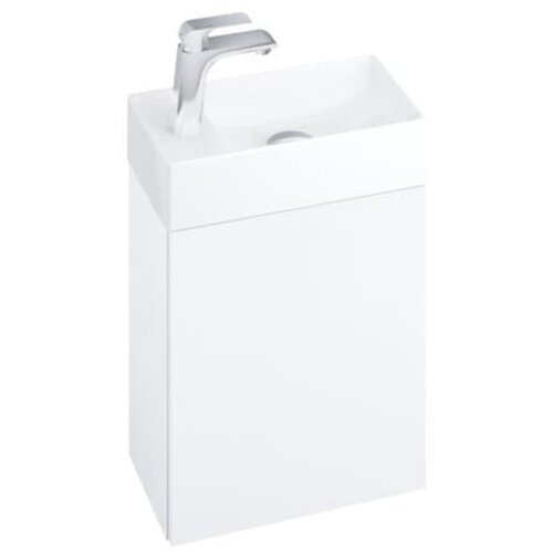 Ravak XJX01240000 Veda Slim 40 x 22 cm vgradni keramični umivalnik z odprtino za armaturo Slike