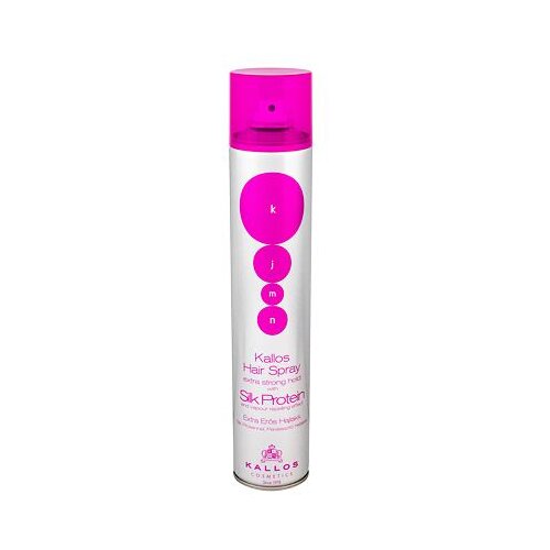Kallos Cosmetics kJMN Silk Protein lak za kosu za jako učvršćivanje kose 500 ml Cijene