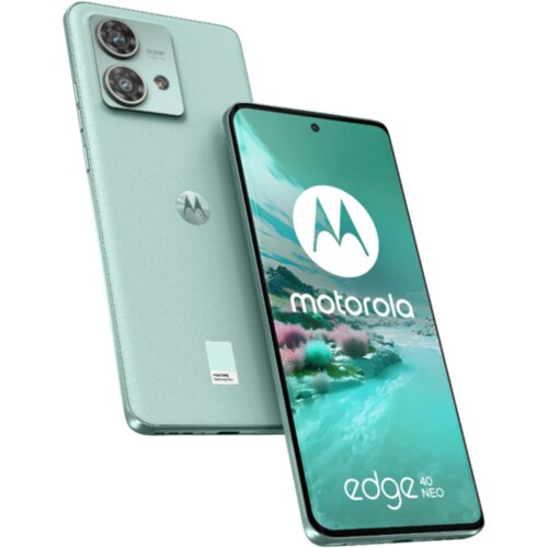 Motorola XT2307-1 Moto Edge 40 Neo 12GB RAM 256GB Soothing Sea - SAMO RASPAKIRANO Slike