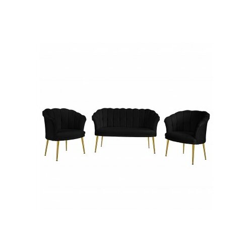 Atelier Del Sofa sofa i fotelja daisy gold metal black Slike